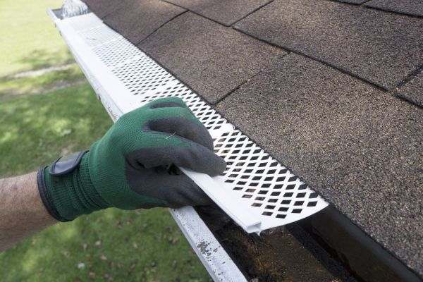 Gutter Filter Installation in Rockford